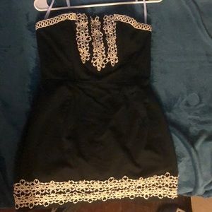 Black Mud Pie mini tube dress